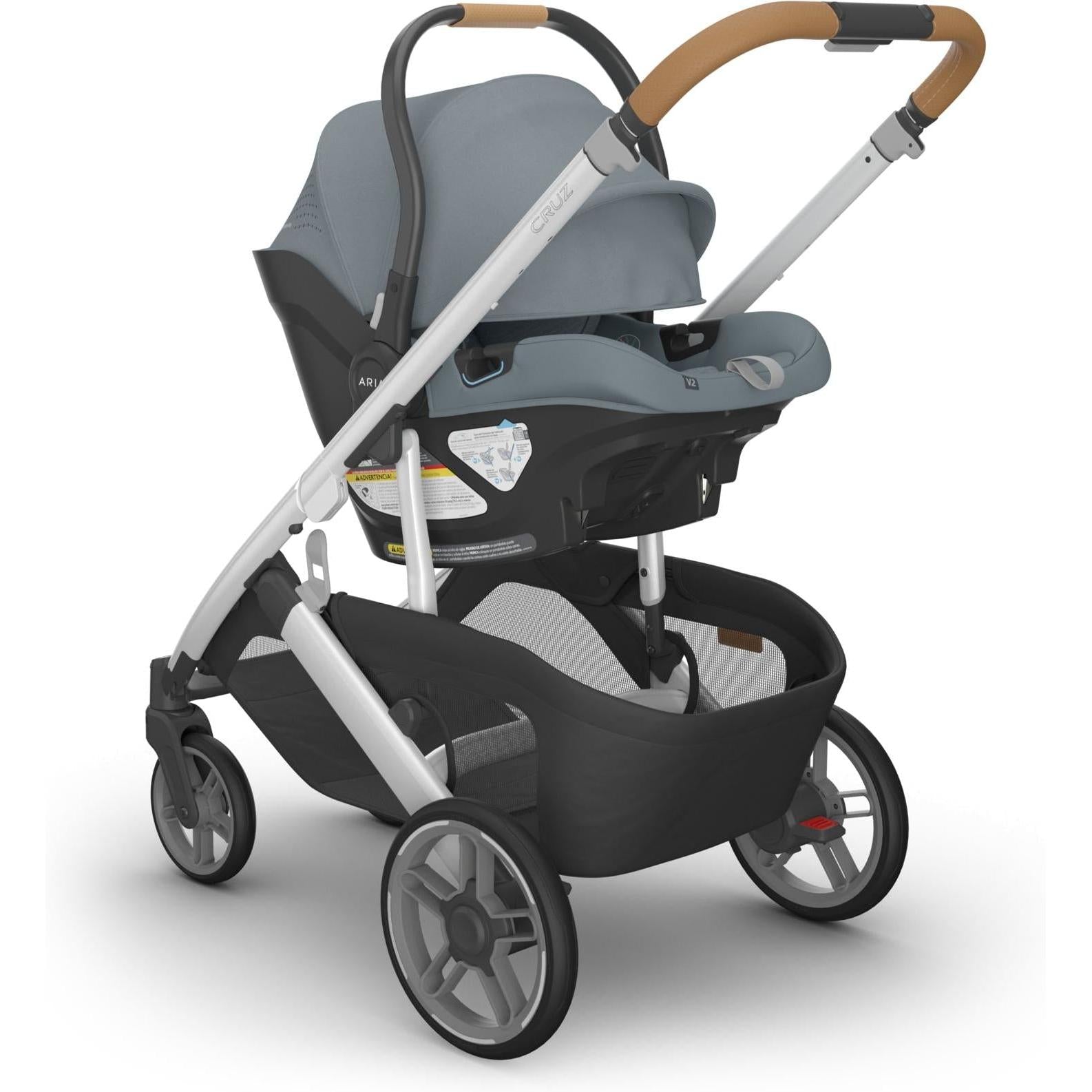 UPPAbaby Aria V2 Infant Car Seat + Base - Twinkle Twinkle Little One