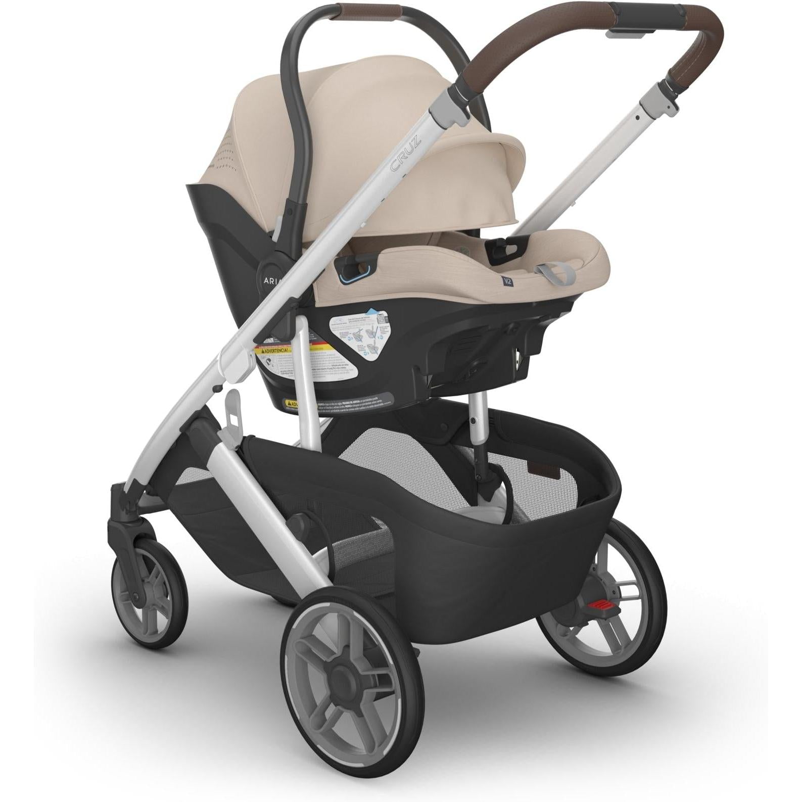 UPPAbaby Aria V2 Infant Car Seat + Base - Twinkle Twinkle Little One