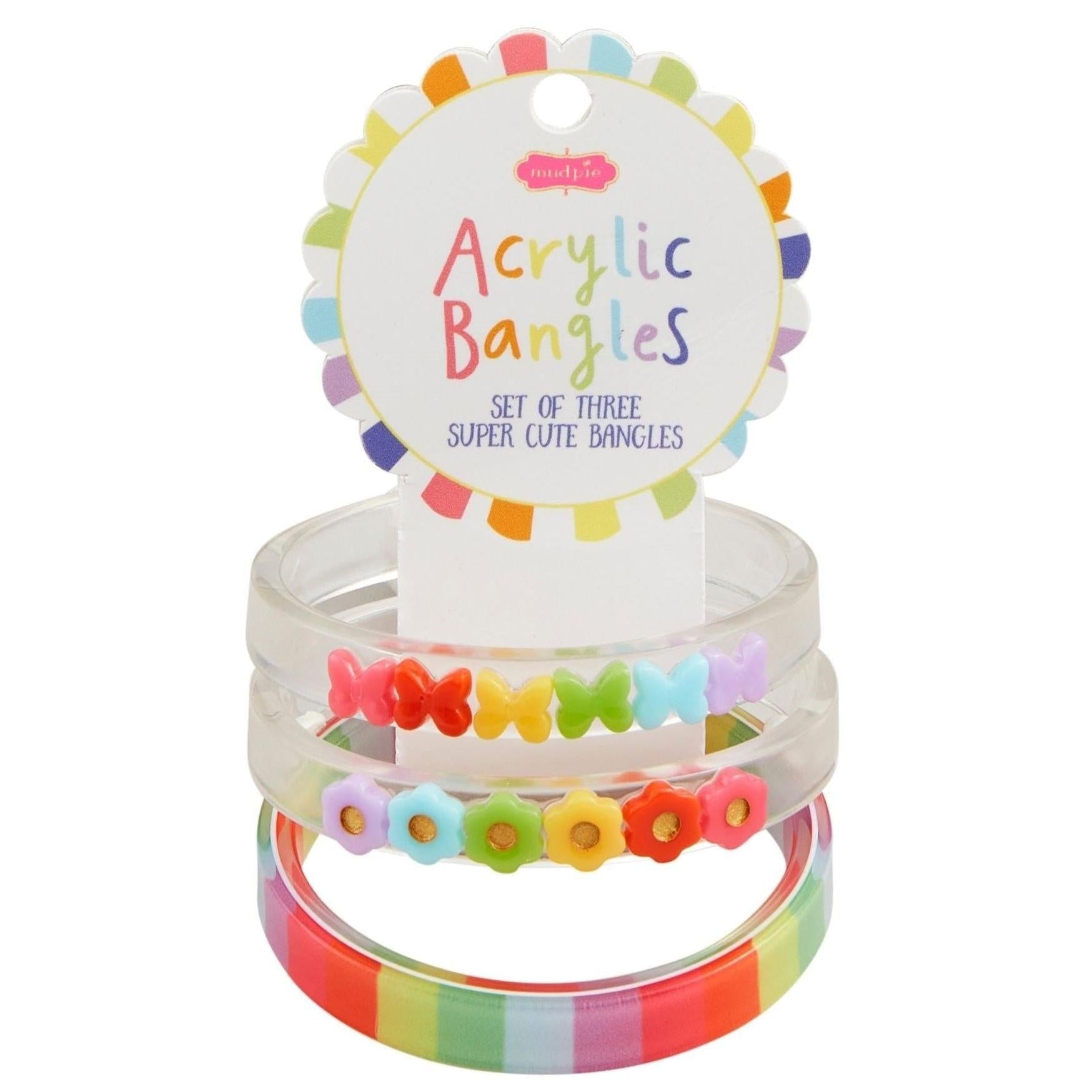 Acrylic Bangles Butterfly