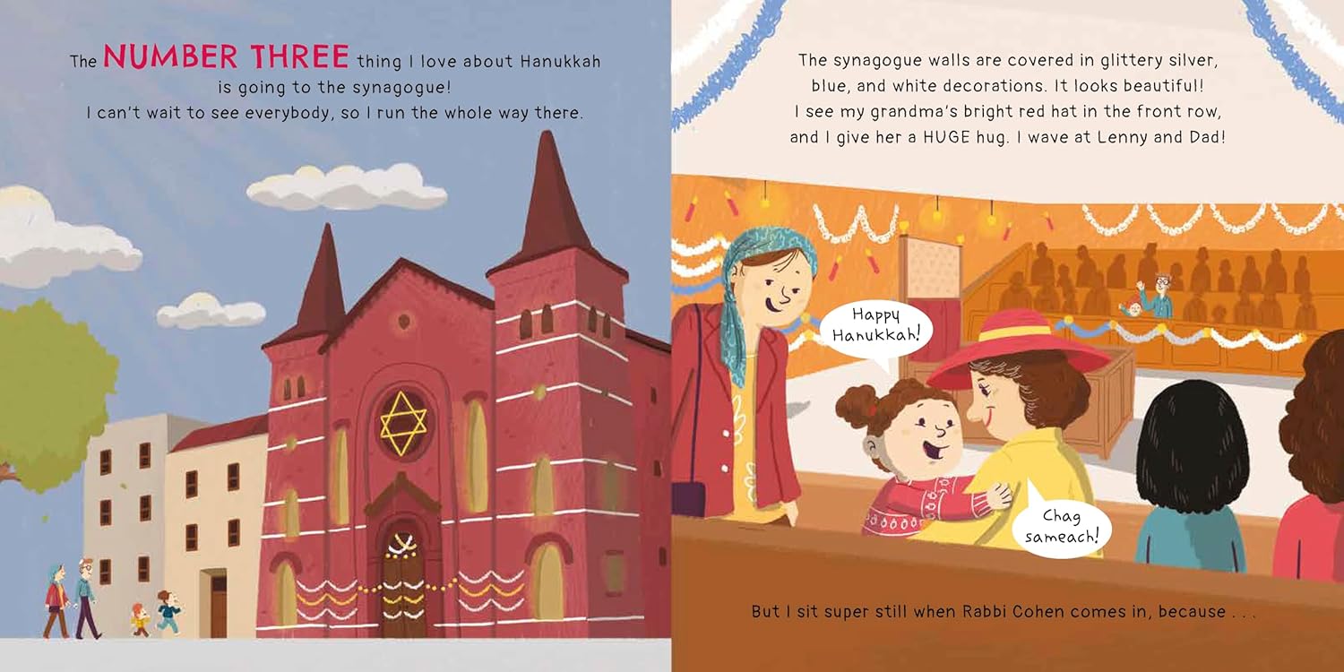 10 Things I Love About Hanukkah Hardcover Book