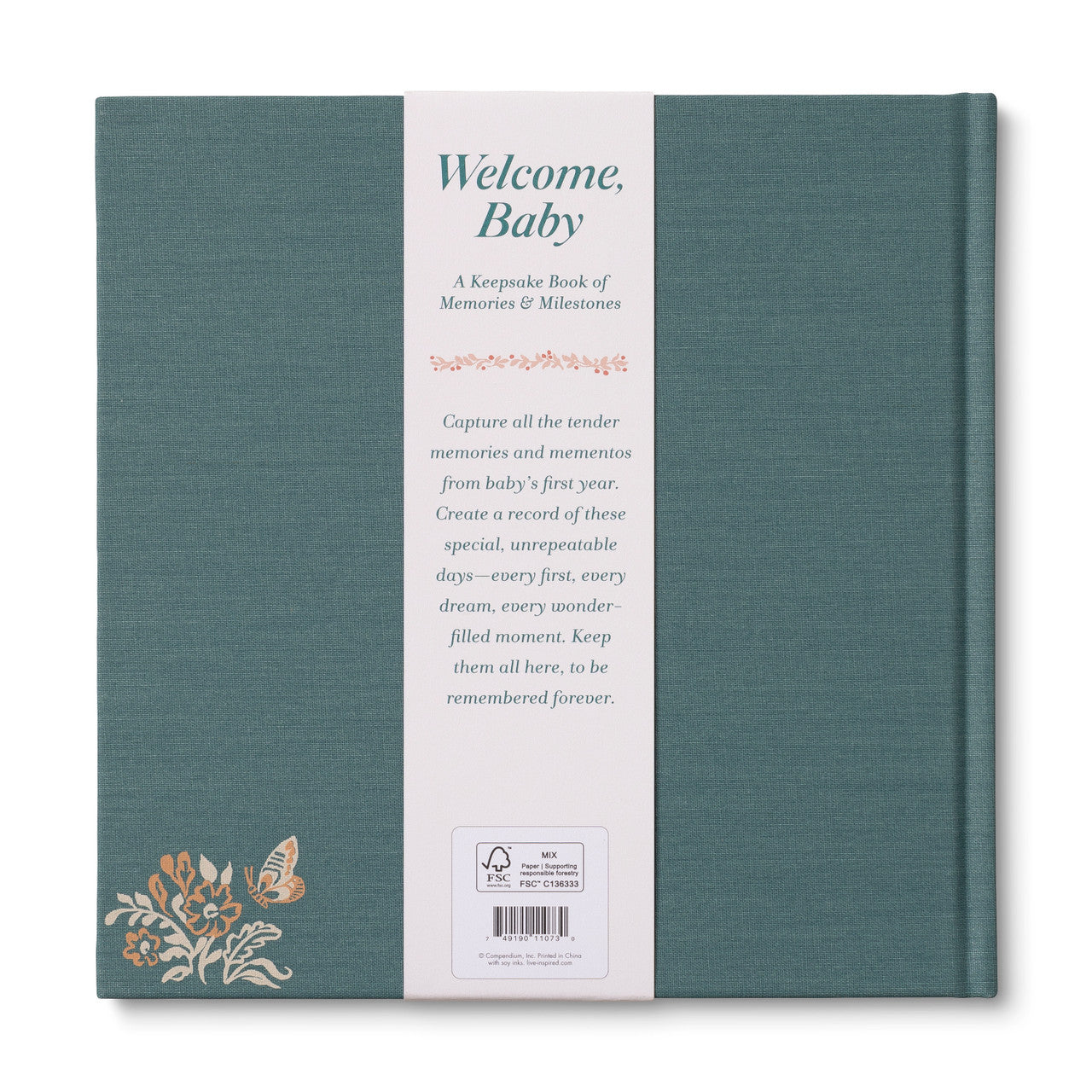 Welcome Baby - A Keepsake Book of Memories & Milestones - Twinkle Twinkle Little One