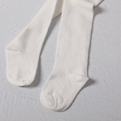 Fine Knit Baby Girl Tights - Natural - Twinkle Twinkle Little One