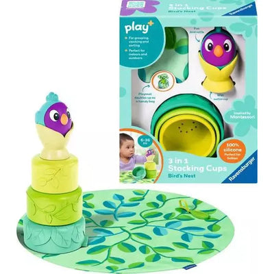 Ravensburger 3-in-1 Stacking Cups: Bird's Nest