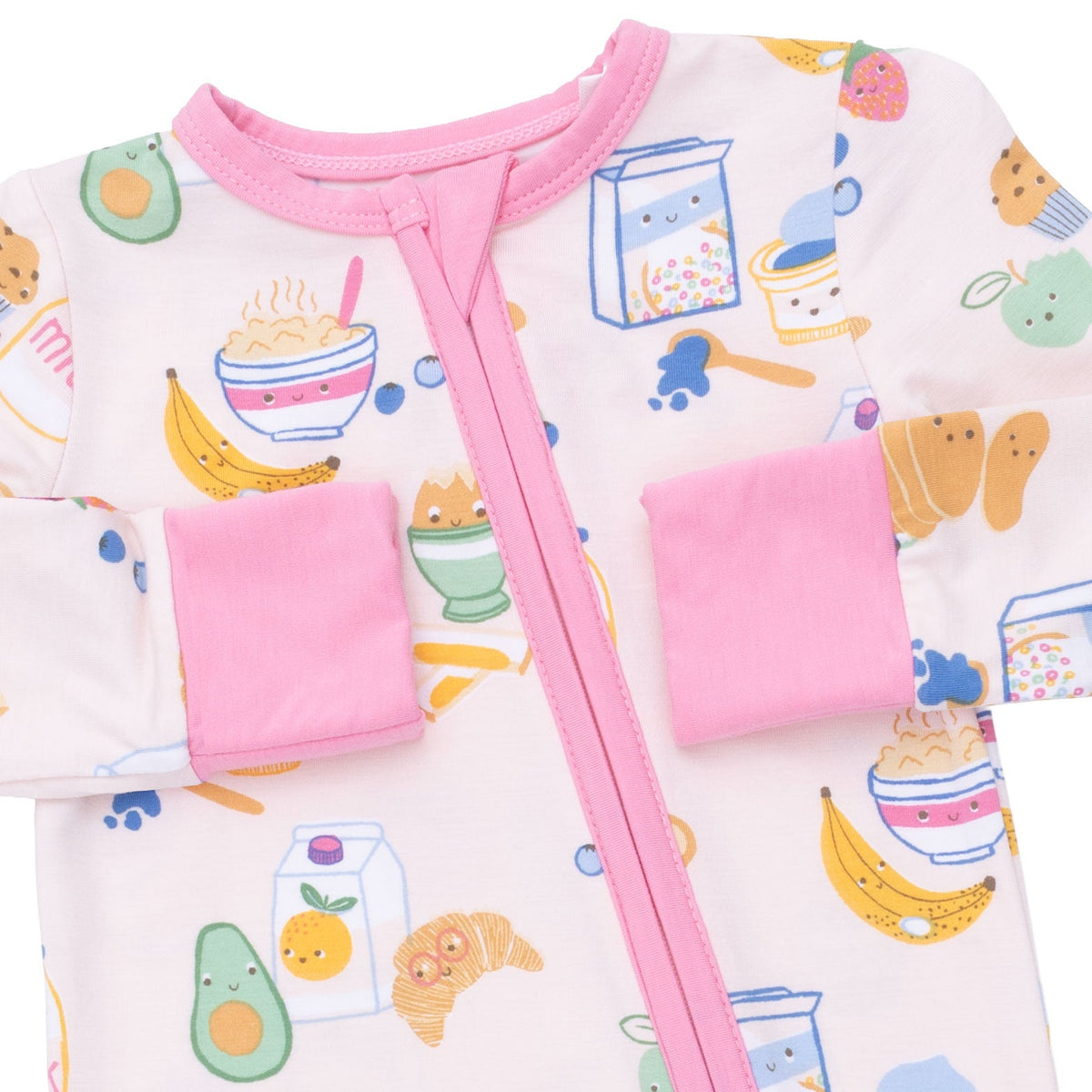 Angel Dear Breakfast Club Pink Convertible Romper