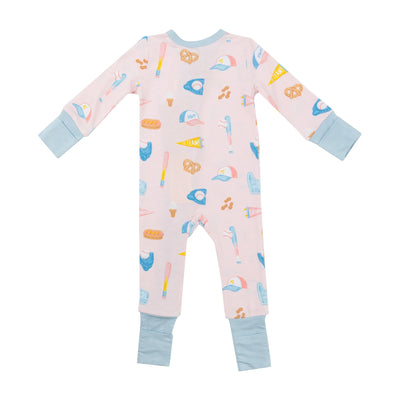 Softball Bamboo Romper - Twinkle Twinkle Little One