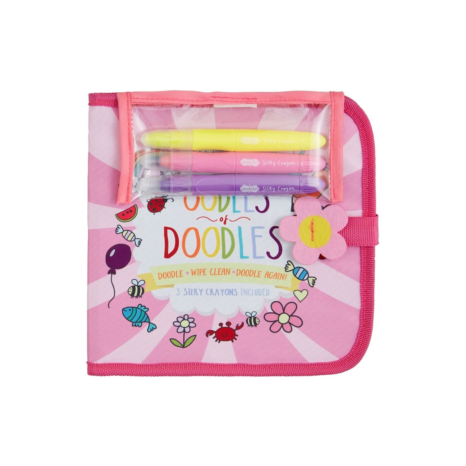 Pink Erasable Doodle Book