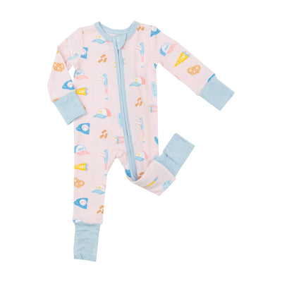 Softball Bamboo Romper - Twinkle Twinkle Little One