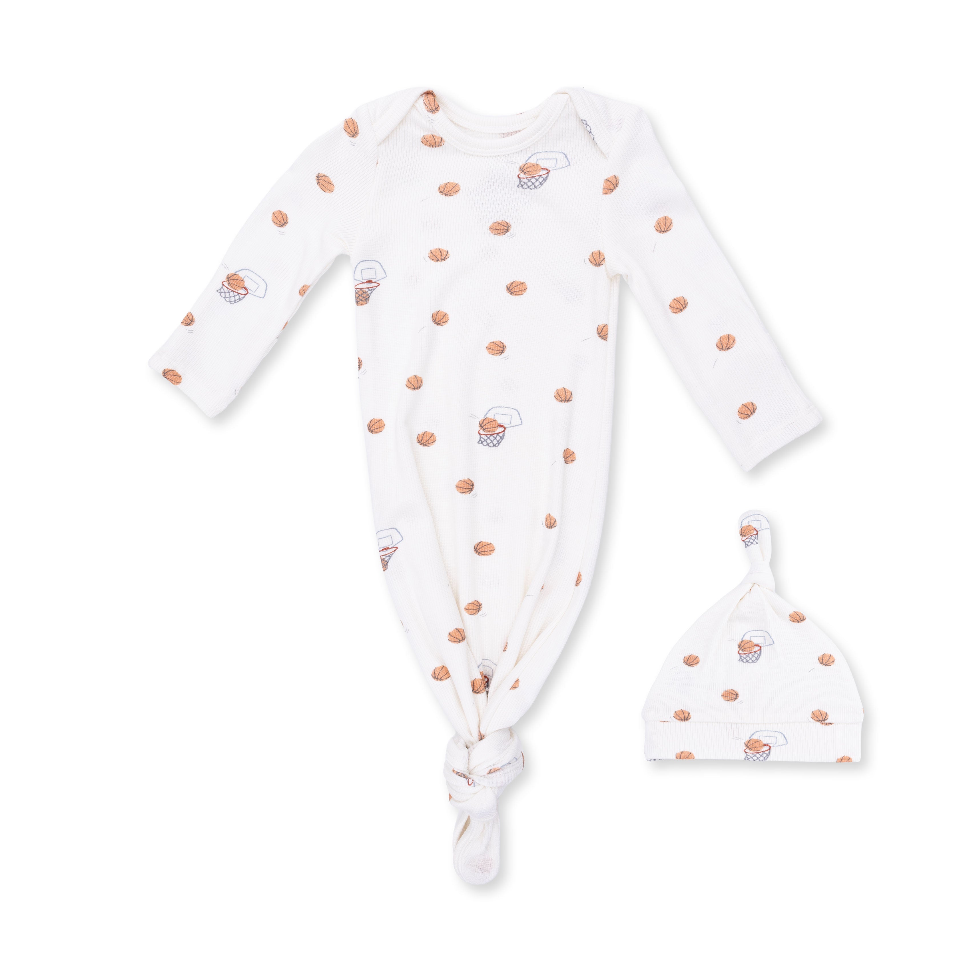 Angel Dear Mini Basketballs Knotted Gown and Knotted Hat