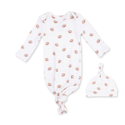 Angel Dear Mini Footballs Knotted Gown and Knotted Hat