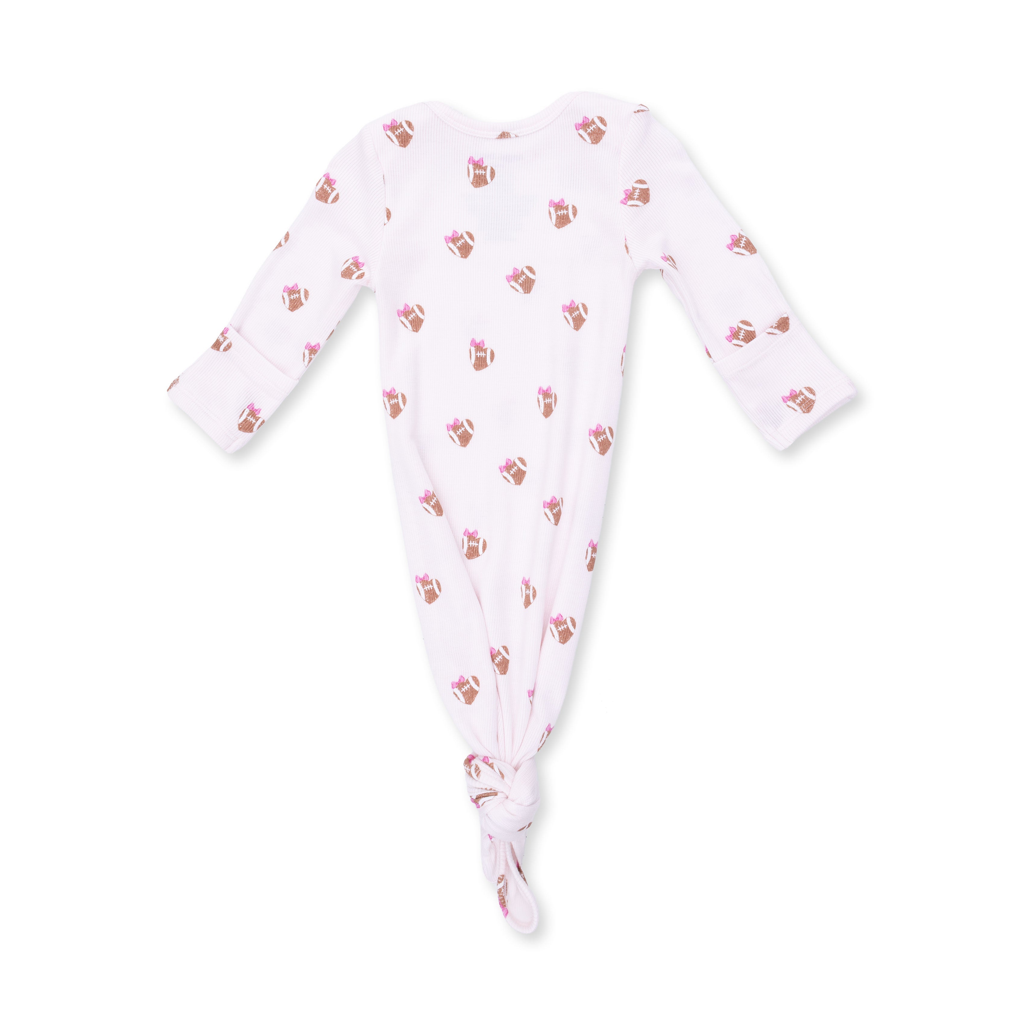 Angel Dear Mini Football Hearts Knotted Gown and Headband