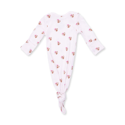 Angel Dear Mini Football Hearts Knotted Gown and Headband