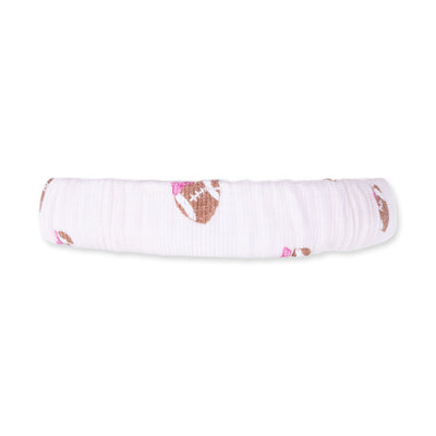 Angel Dear Mini Football Hearts Knotted Gown and Headband