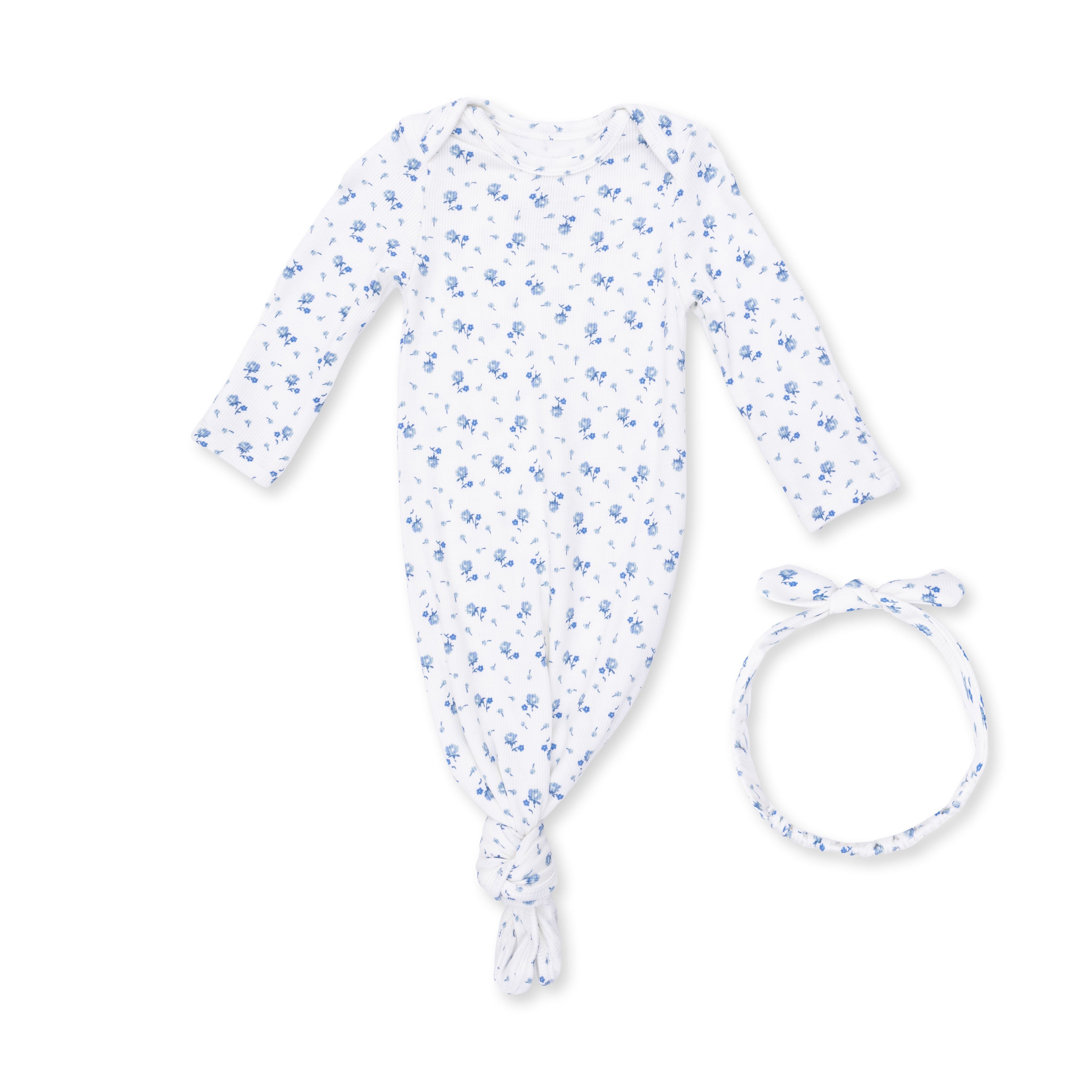 Angel Dear Joli Rosette Knotted Gown and Knot Headband