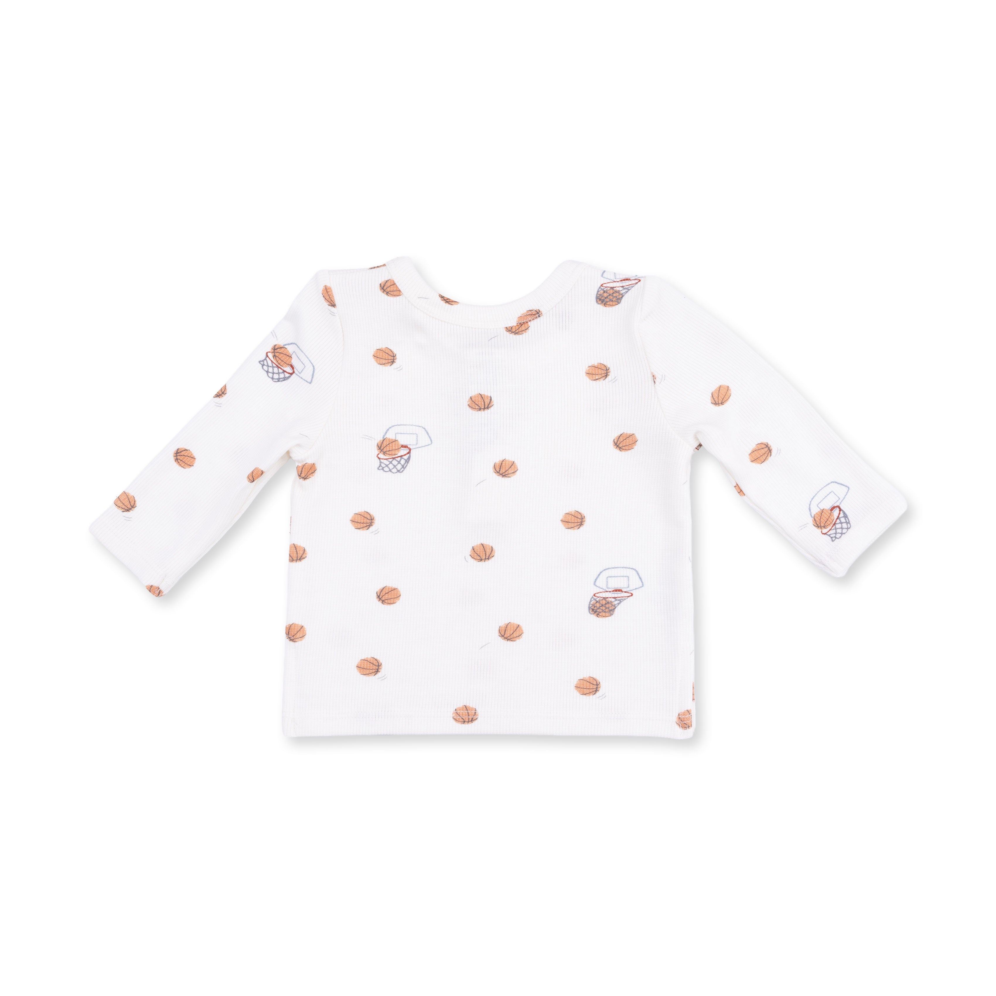 Angel Dear Mini Basketballs Long Sleeve Henley Play Set