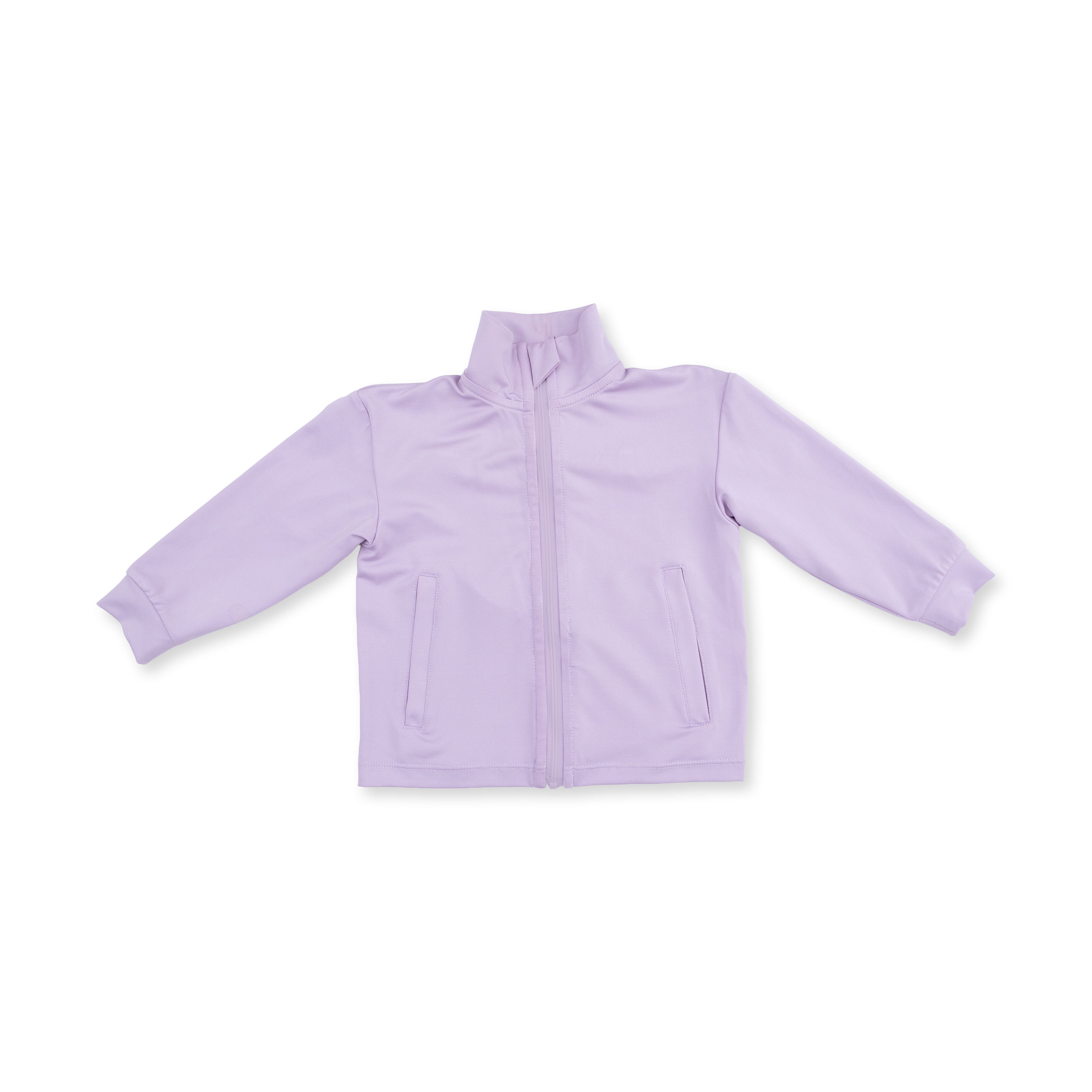 Angel Dear Tiny Tumblers Activewear Lilac Mock Neck Active Jacket & Pant