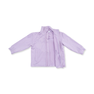 Angel Dear Tiny Tumblers Activewear Lilac Mock Neck Active Jacket & Pant