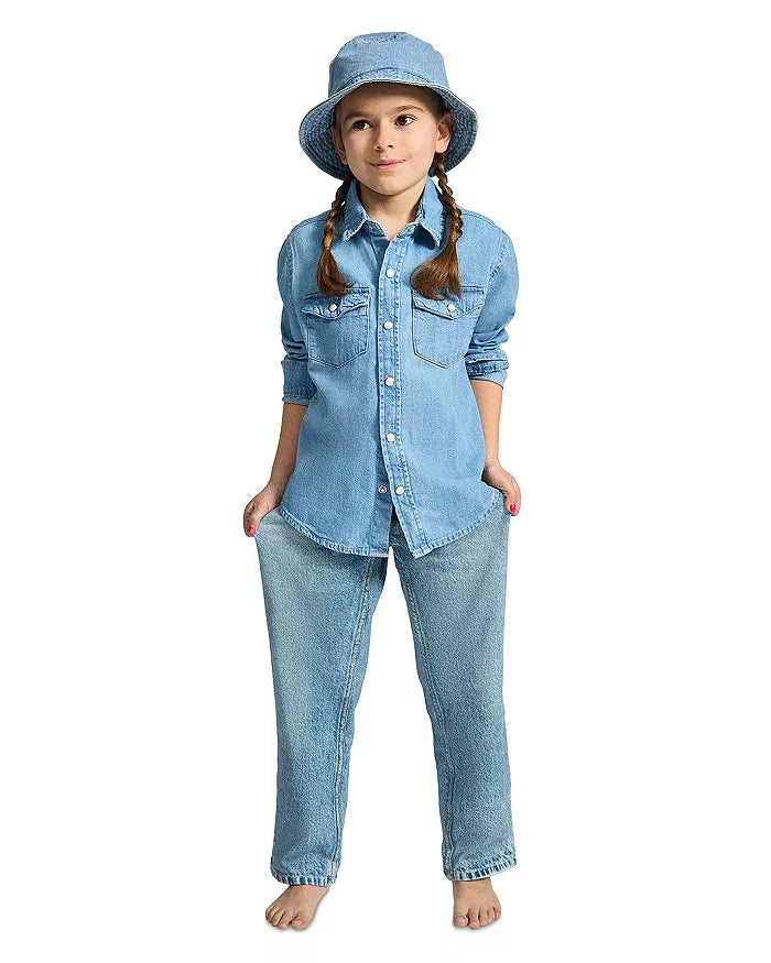 Unisex Mini rb Miramar Wide Leg Sweatpant Jeans