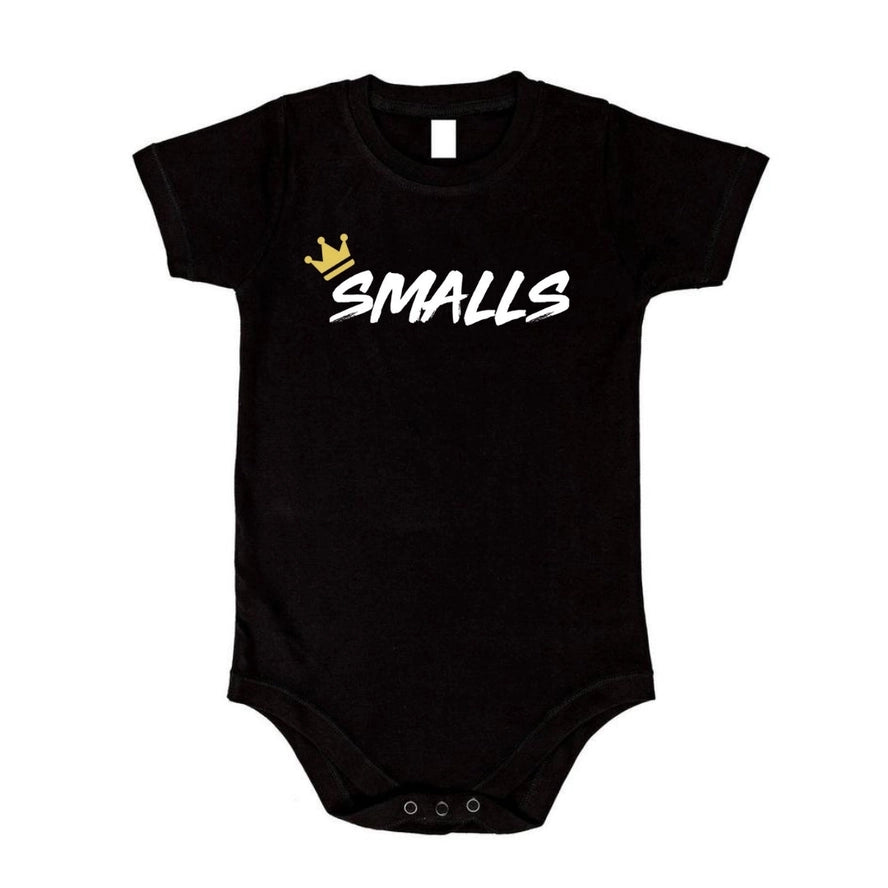 Smalls Gold Crown Onesie - Twinkle Twinkle Little One