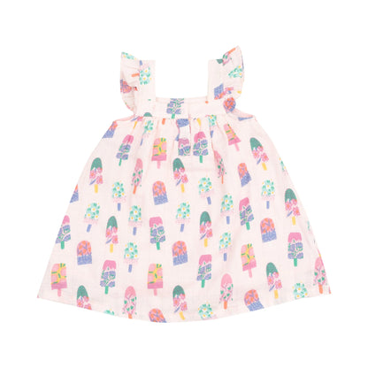 Floral Popsicles Sundress & Diaper Cover - Twinkle Twinkle Little One
