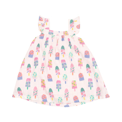 Floral Popsicles Sundress & Diaper Cover - Twinkle Twinkle Little One