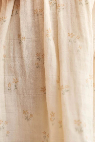 Organic Cotton Muslin Mirabel Top & Cordelia Pant Set - Pauline Chamomile - Twinkle Twinkle Little One
