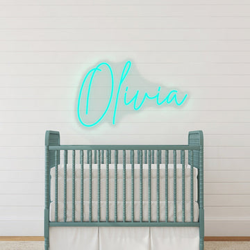 Sugar + Maple Personalized Neon Name Sign - Twinkle Twinkle Little One