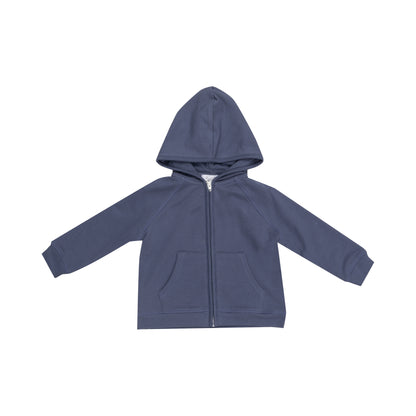 Footballs Inky Blue French Terry Hoodie & Jogger Set - Twinkle Twinkle Little One