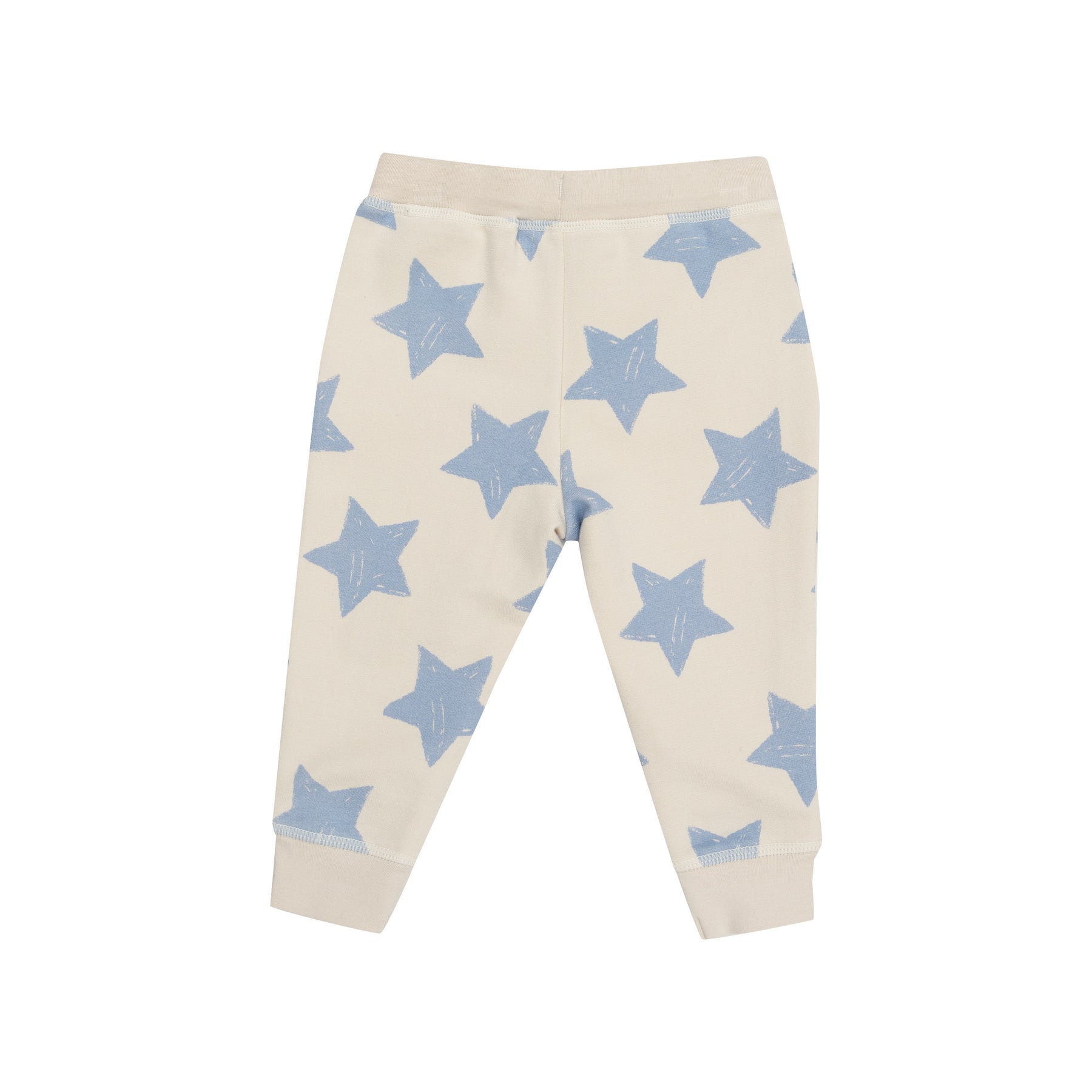 Sketchy Stars Blue French Terry Raglan & Jogger Set