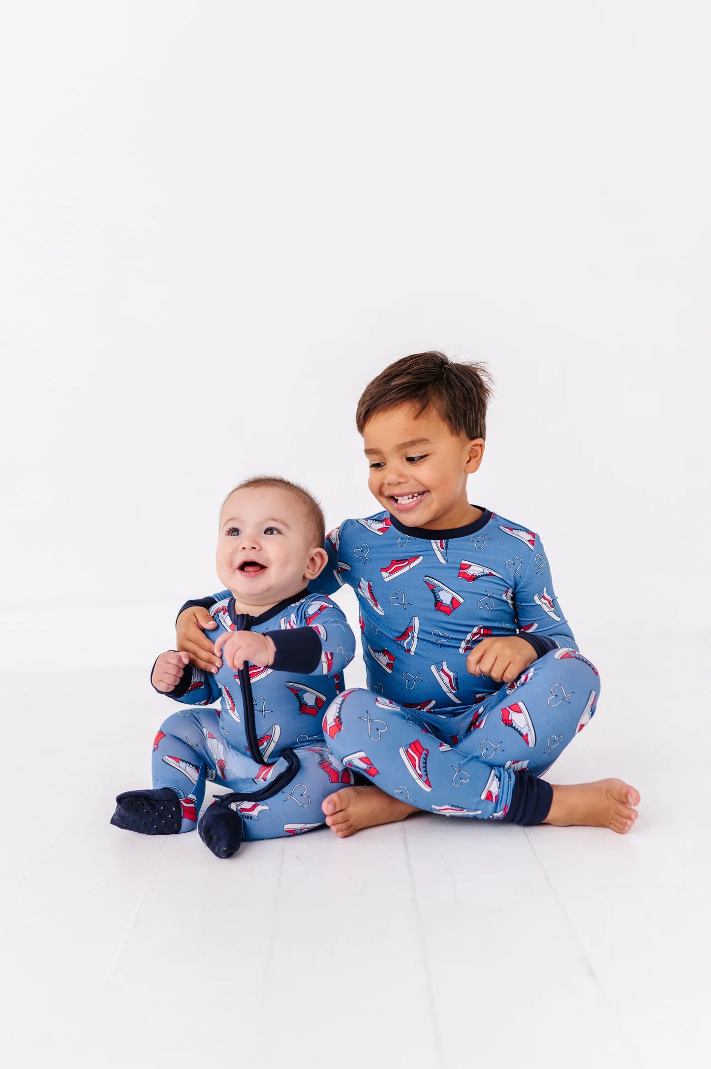 Sneaker Sweethearts Convertible Footies