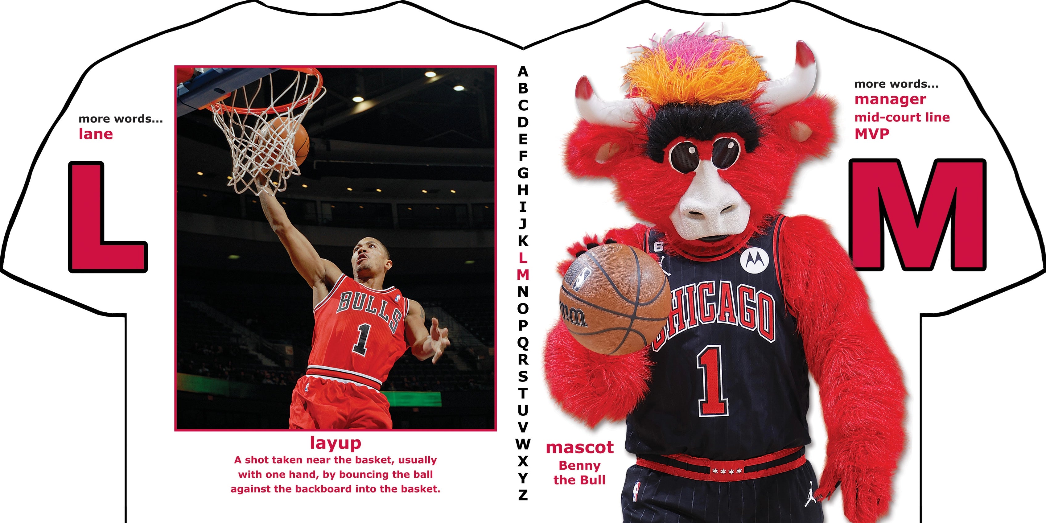Chicago Bulls ABC Board Book