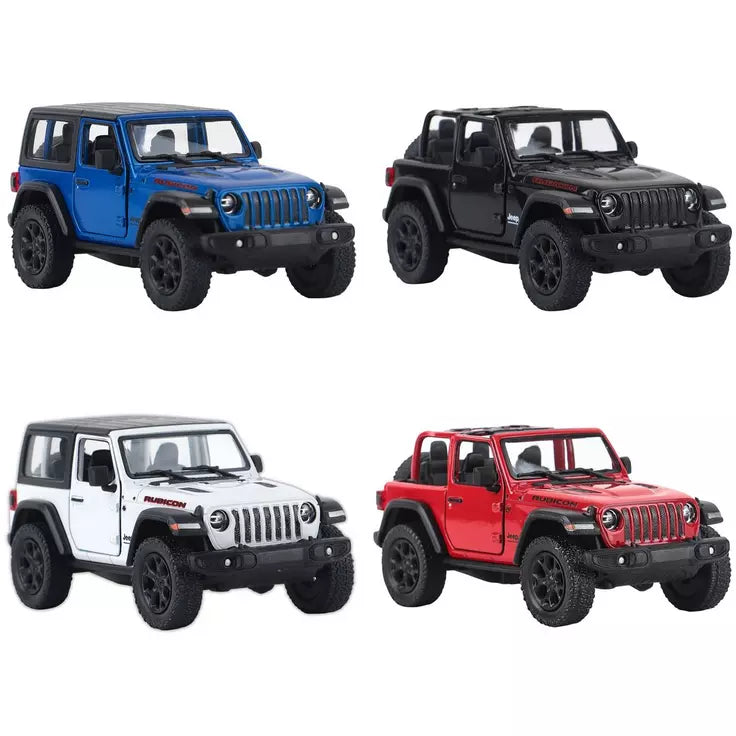 2018 Jeep Wrangler Soft Top - Diecast Metal