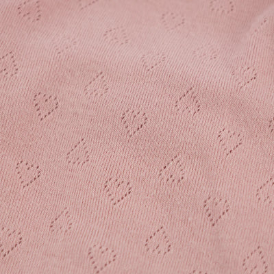 Pointelle Kimono Set - Hearts - Blush - Twinkle Twinkle Little One