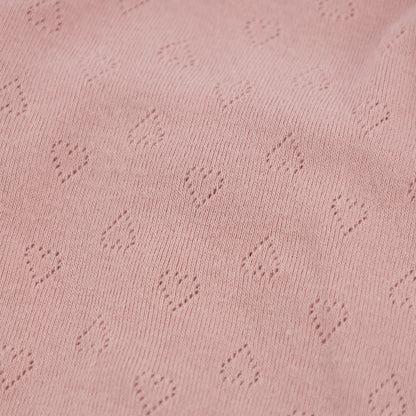 Pointelle Kimono Set - Hearts - Blush - Twinkle Twinkle Little One