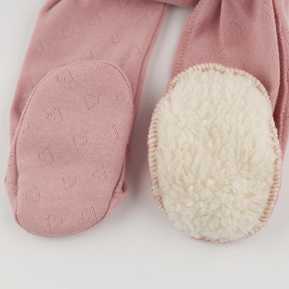 Pointelle Kimono Set - Hearts - Blush - Twinkle Twinkle Little One