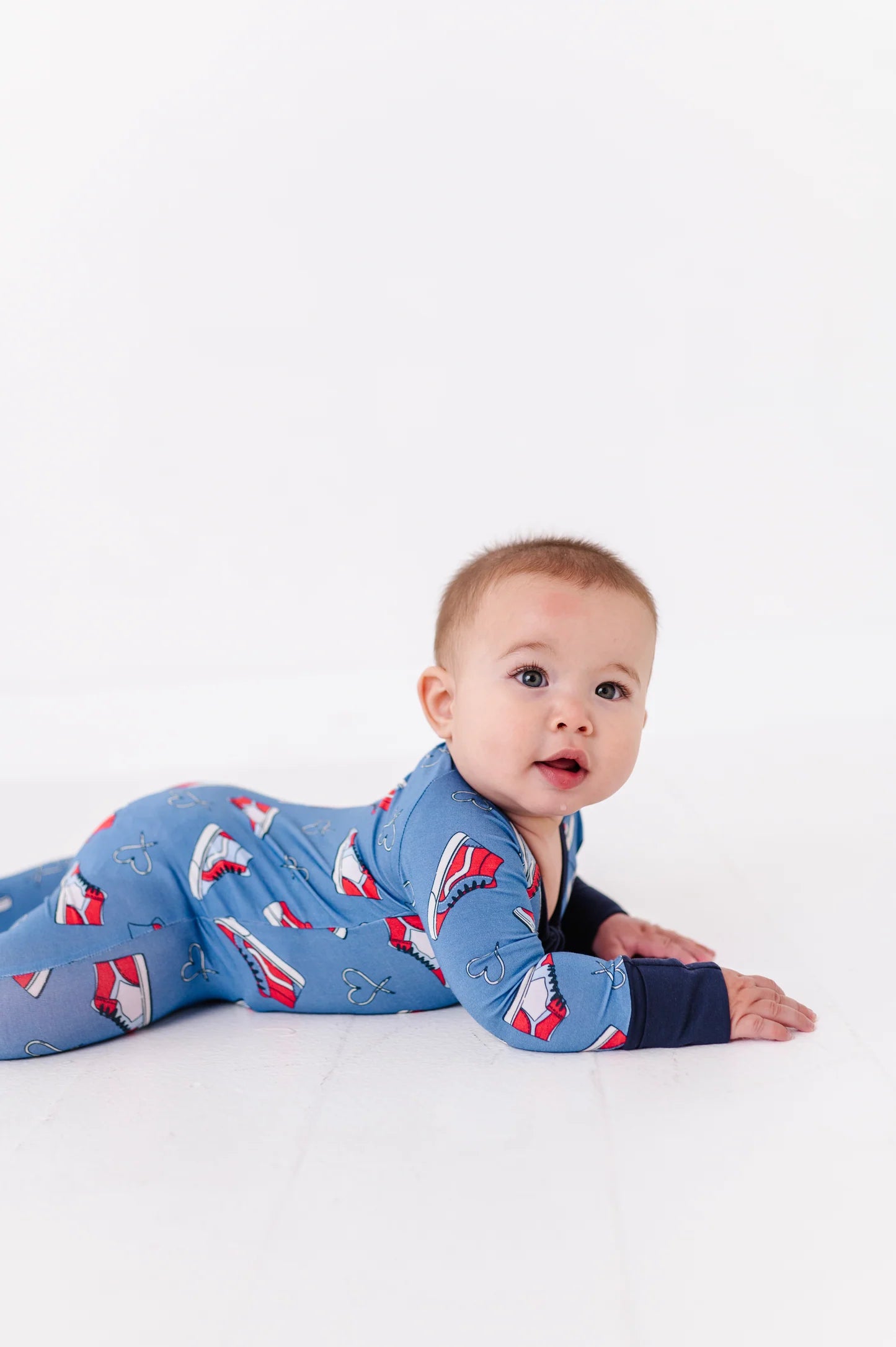 Sneaker Sweethearts Convertible Footies