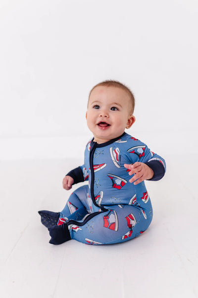 Sneaker Sweethearts Convertible Footies