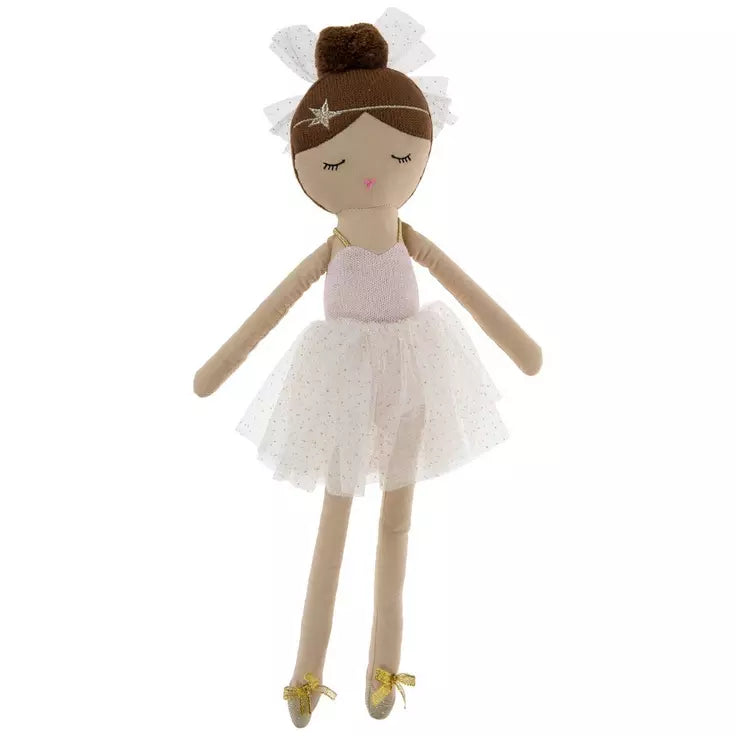 Brunette Ballerina Doll