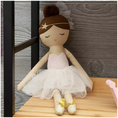 Brunette Ballerina Doll