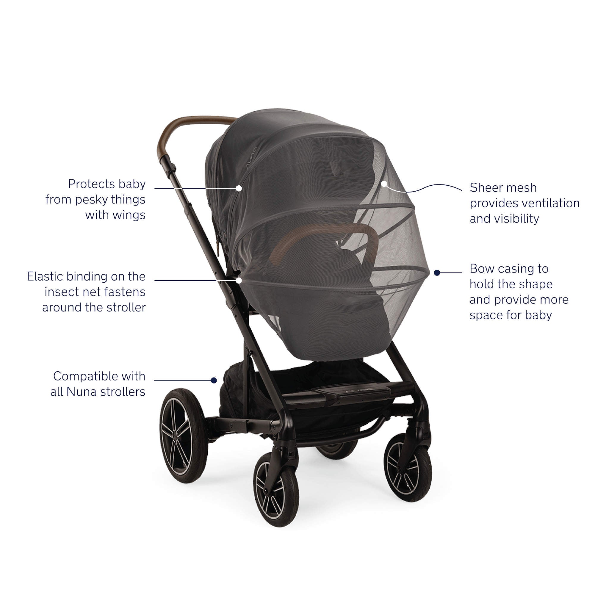 Nuna Stroller Insect Net - 0