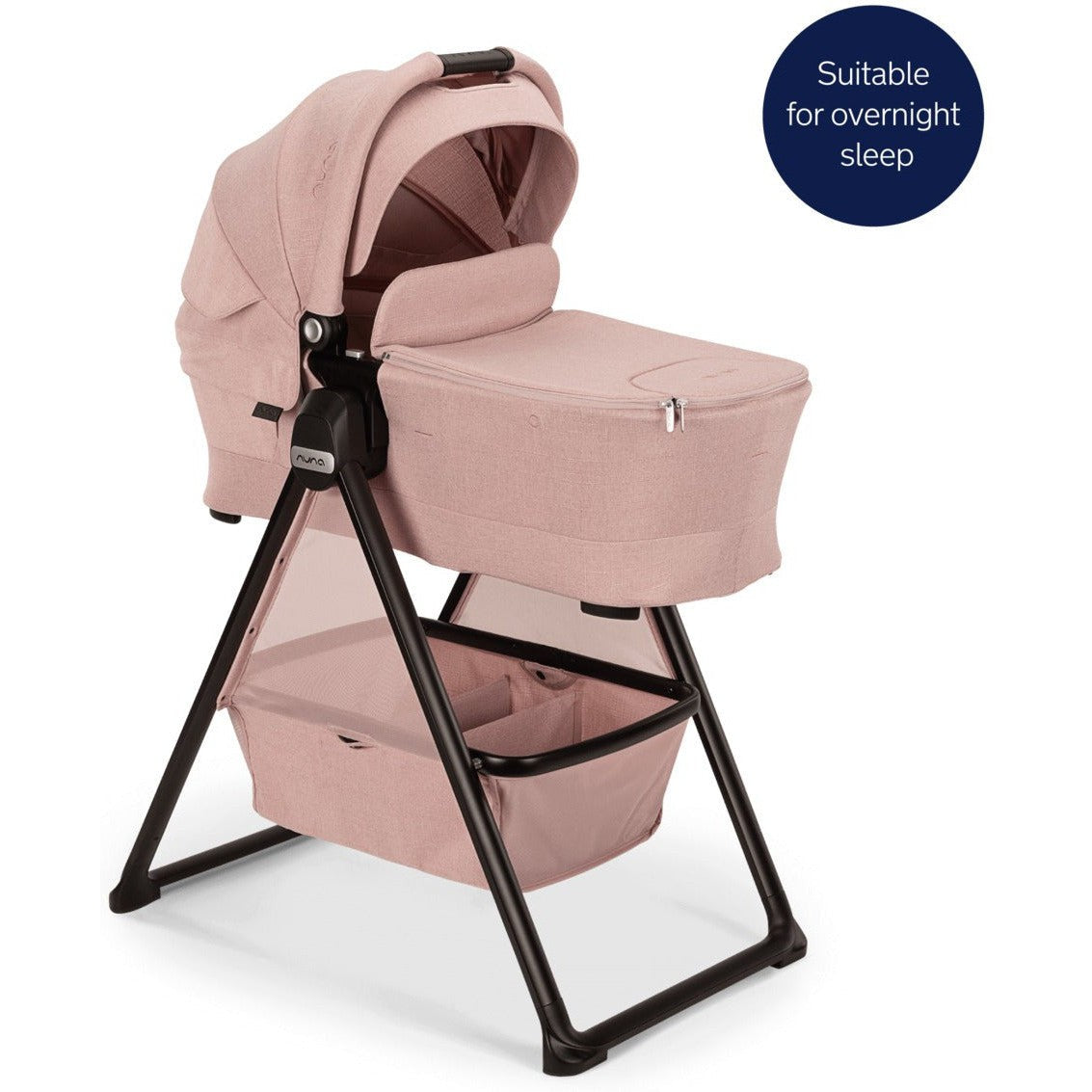 Nuna Lytl Bassinet + Stand | Thistle Collection - 0