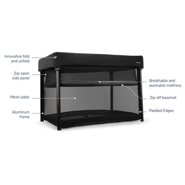 Nuna PAAL Playard + Bassinet - Twinkle Twinkle Little One