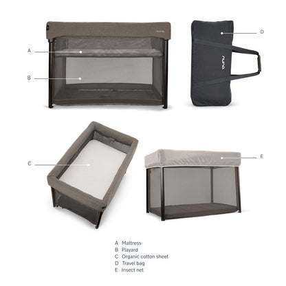 Nuna PAAL Playard + Bassinet - Twinkle Twinkle Little One