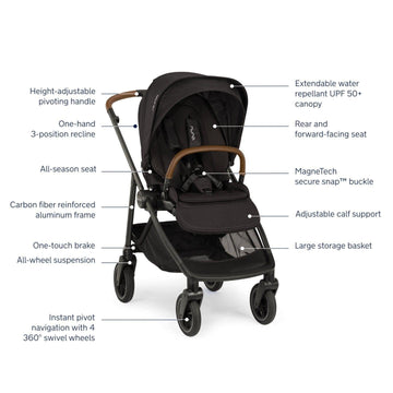 Nuna SWIV Stroller - Twinkle Twinkle Little One