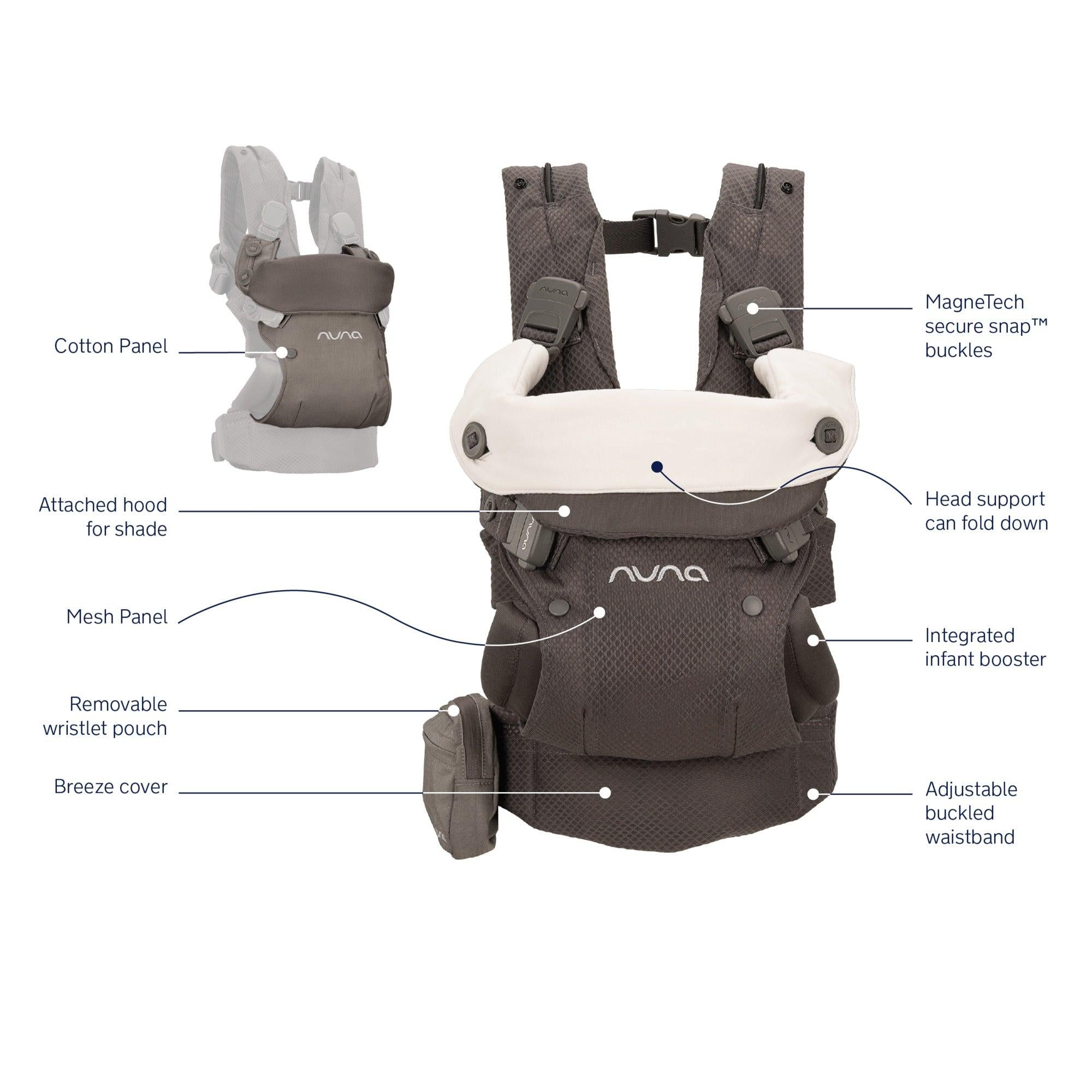 Nuna CUDL Deux Baby Carrier - Twinkle Twinkle Little One