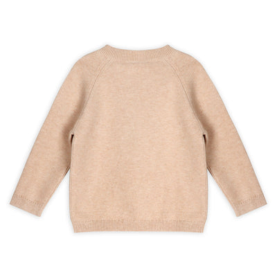 Lion Applique Sweater Knit Baby Pullover & Pant Set (Organic Cotton)