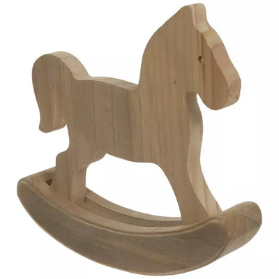 Wood Rocking Horse