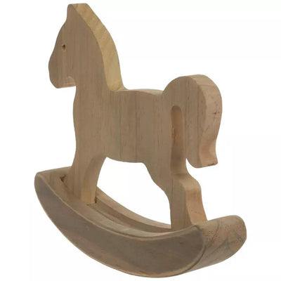 Wood Rocking Horse