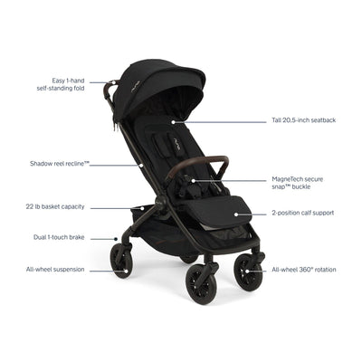 Nuna TRVL 360° Stroller | PRE-SALE | SHIPS LATE NOVEMBER