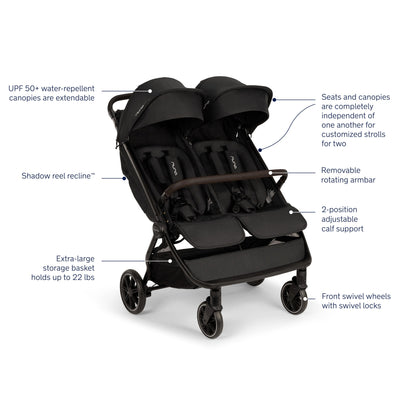 Nuna TRVL Dubl Stroller