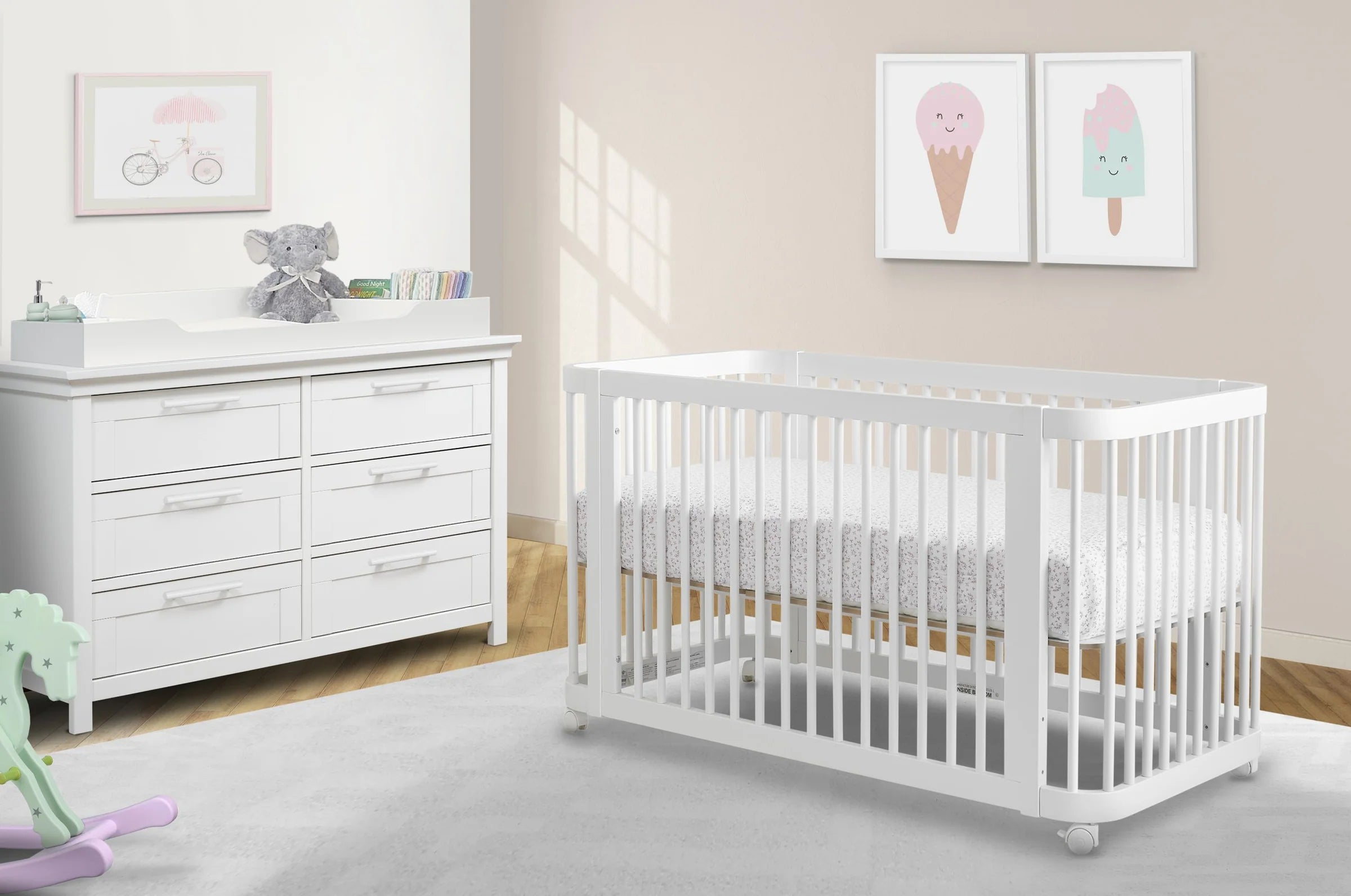 Sorelle Eternity 5-in-1 Convertible Crib
